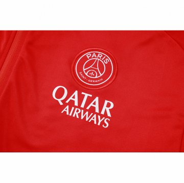 Chandal de Chaqueta del Paris Saint-Germain 2024-25 Rojo