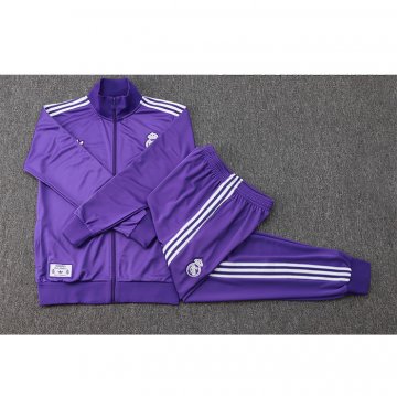 Chandal de Chaqueta del Real Madrid Nino 25-26 Purpura