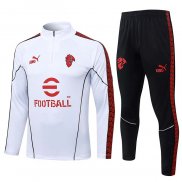 Chandal de Sudadera del AC Milan 25-26 Blanco