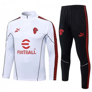 Chandal de Sudadera del AC Milan 25-26 Blanco