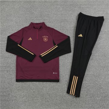 Chandal de Sudadera del Alemania 22-23 Rojo