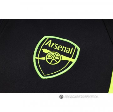 Chandal de Sudadera del Arsenal 2023-24 Negro