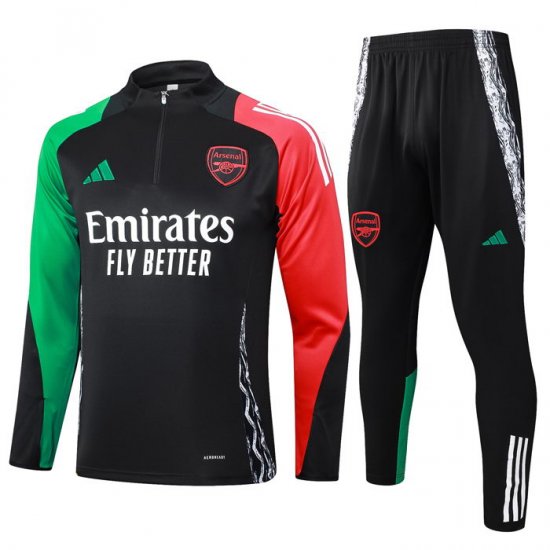 Chandal de Sudadera del Arsenal 2024-25 Negro - Haga un click en la imagen para cerrar