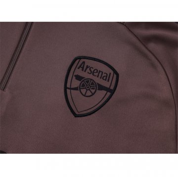 Chandal de Sudadera del Arsenal 24-25 Gris Purpura