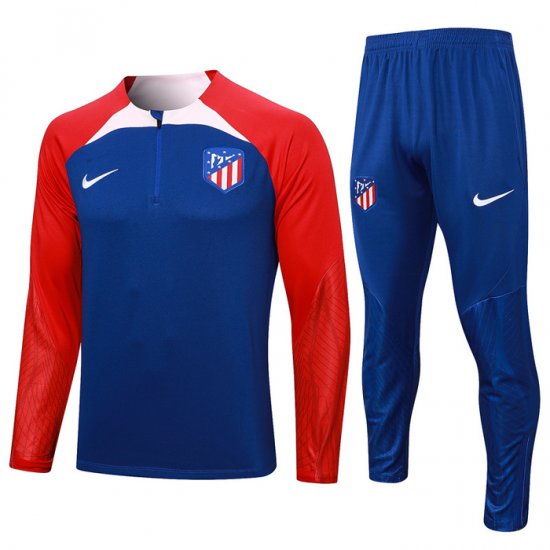 Chandal de Sudadera del Atletico Madrid 23-24 Azul - Haga un click en la imagen para cerrar