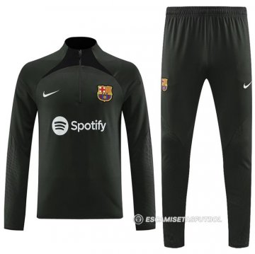 Chandal de Sudadera del Barcelona 2023-2024 Verde