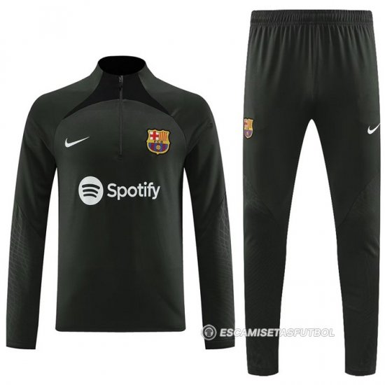 Chandal de Sudadera del Barcelona 2023-2024 Verde - Haga un click en la imagen para cerrar