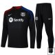 Chandal de Sudadera del Barcelona 24-25 Negro
