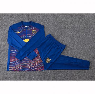 Chandal de Sudadera del Barcelona 25-26 Azul Amarillo