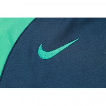 Chandal de Sudadera del Barcelona Nino 23-24 Azul y Verde