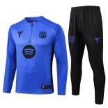 Chandal de Sudadera del Barcelona Nino 25-26 Azul Purpura