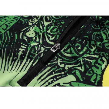 Chandal de Sudadera del Brasil Jesus 24-25 Verde
