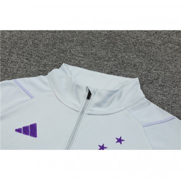 Chandal de Sudadera del Cruzeiro 23-24 Gris