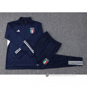 Chandal de Sudadera del Italia 23-24 Azul