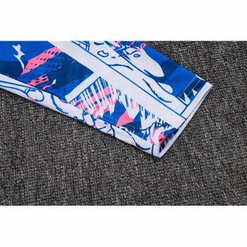 Chandal de Sudadera del Japon 25-26 Blanco Azul