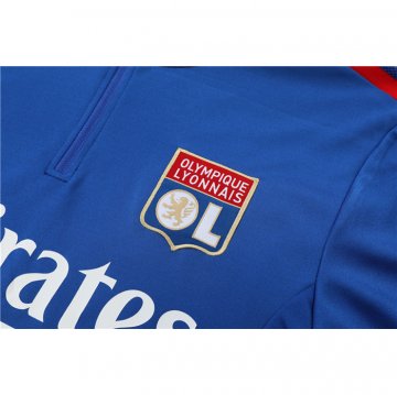 Chandal de Sudadera del Lyon 2022-23 Azul