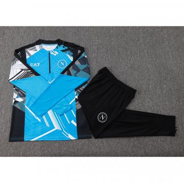 Chandal de Sudadera del Napoli Nino 24-25 Azul