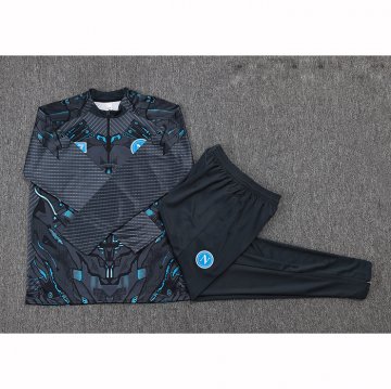 Chandal de Sudadera del Napoli Nino 25-26 Negro