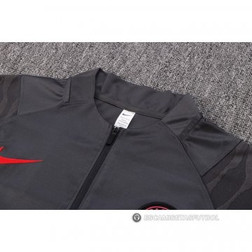 Chandal de Sudadera del Paris Saint-Germain 22-23 Gris