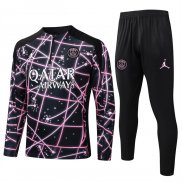 Chandal de Sudadera del Paris Saint-Germain 25-26 Negro Rosa
