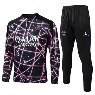 Chandal de Sudadera del Paris Saint-Germain 25-26 Negro Rosa