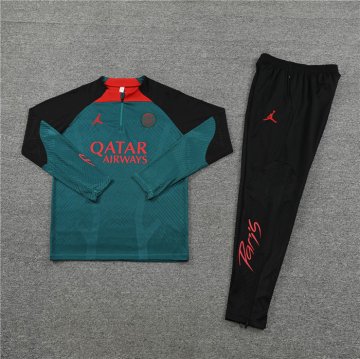 Chandal de Sudadera del Paris Saint-Germain Jordan 22-23 Verde