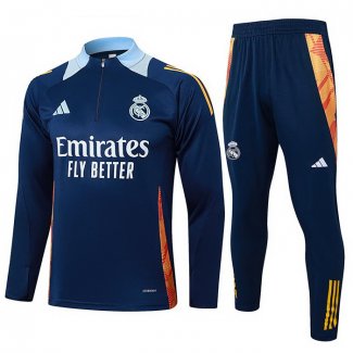 Chandal de Sudadera del Real Madrid 2024-25 Azul