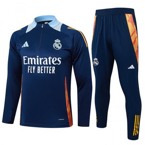 Chandal de Sudadera del Real Madrid 2024-25 Azul - Haga un click en la imagen para cerrar