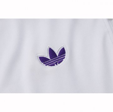 Chandal de Sudadera del Real Madrid 25-26 Blanco Purpura