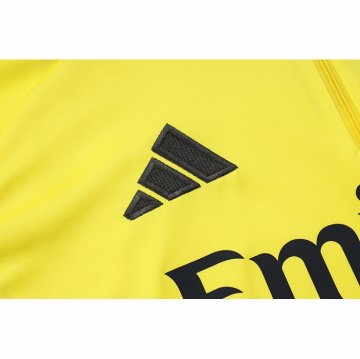 Chandal de Sudadera del Real Madrid Nino25-26 Amarillo