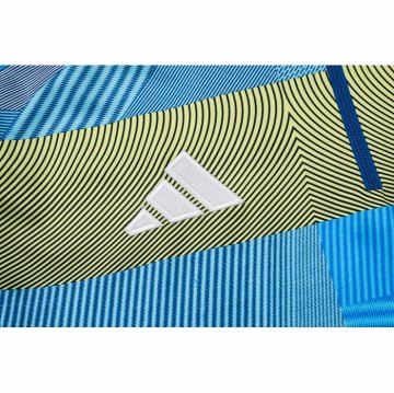 Chandal de Sudadera del Real Madrid Nino 25-26 Azul Verde