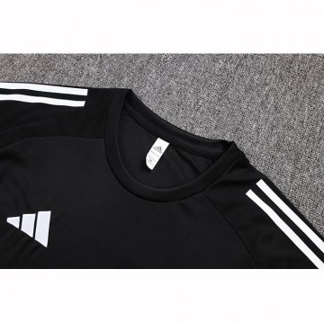 Chandal del Argentina Manga Corta 25-26 Negro - Pantalon Corto