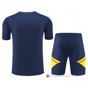 Chandal del Arsenal Manga Corta 2022-2023 Azul - Pantalon Corto