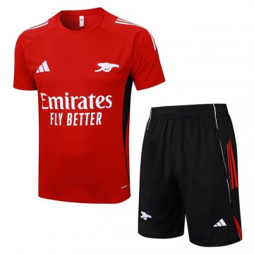 Chandal del Arsenal Manga Corta 25-26 Rojo - Pantalon Corto