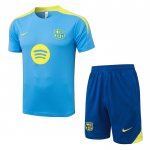 Chandal del Barcelona Manga Corta 25-26 Azul - Pantalon Corto
