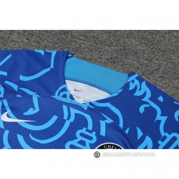 Chandal del Chelsea Manga Corta 2022-2023 Azul - Pantalon Corto