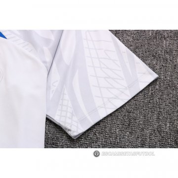 Chandal del Francia Manga Corta 22-23 Blanco - Pantalon Corto