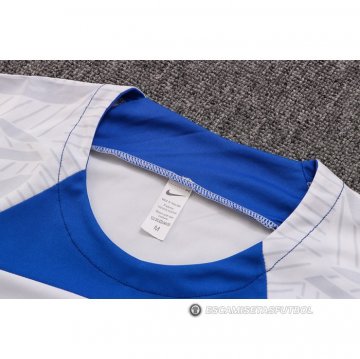 Chandal del Francia Manga Corta 22-23 Blanco