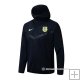 Chaqueta con Capucha del Barcelona 22-23 Azul