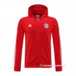 Chaqueta con Capucha del Bayern Munich 22-23 Rojo