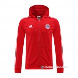 Chaqueta con Capucha del Bayern Munich 22-23 Rojo