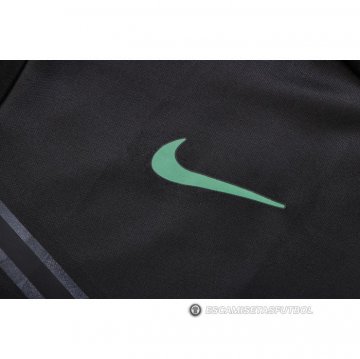 Chaqueta con Capucha del Brasil 22-23 Negro