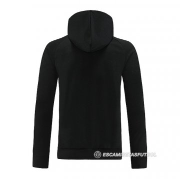 Chaqueta con Capucha del Manchester United 22-23 Negro