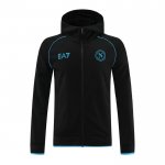 Chaqueta con Capucha del Napoli 23-24 Negro