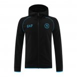 Chaqueta con Capucha del Napoli 23-24 Negro
