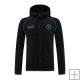 Chaqueta con Capucha del Napoli 23-24 Negro