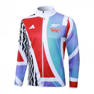 Chaqueta del Arsenal 24-25 Rojo y Blanco