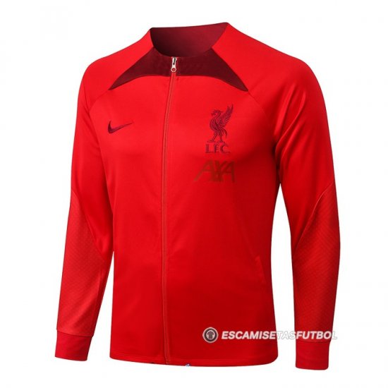 Chaqueta del Liverpool 2022-23 Rojo - Haga un click en la imagen para cerrar