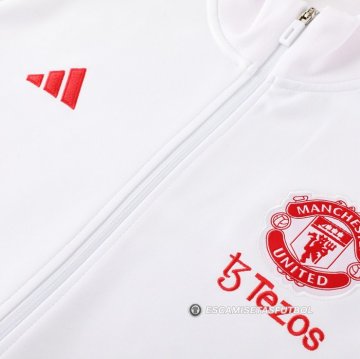 Chaqueta del Manchester United 23-24 Blanco