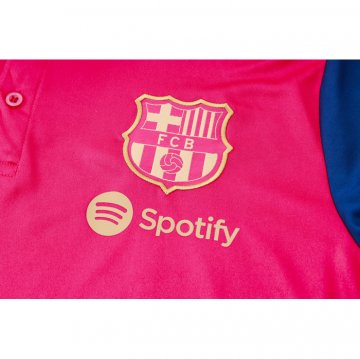 Conjunto Polo del Barcelona 24-25 Rojo